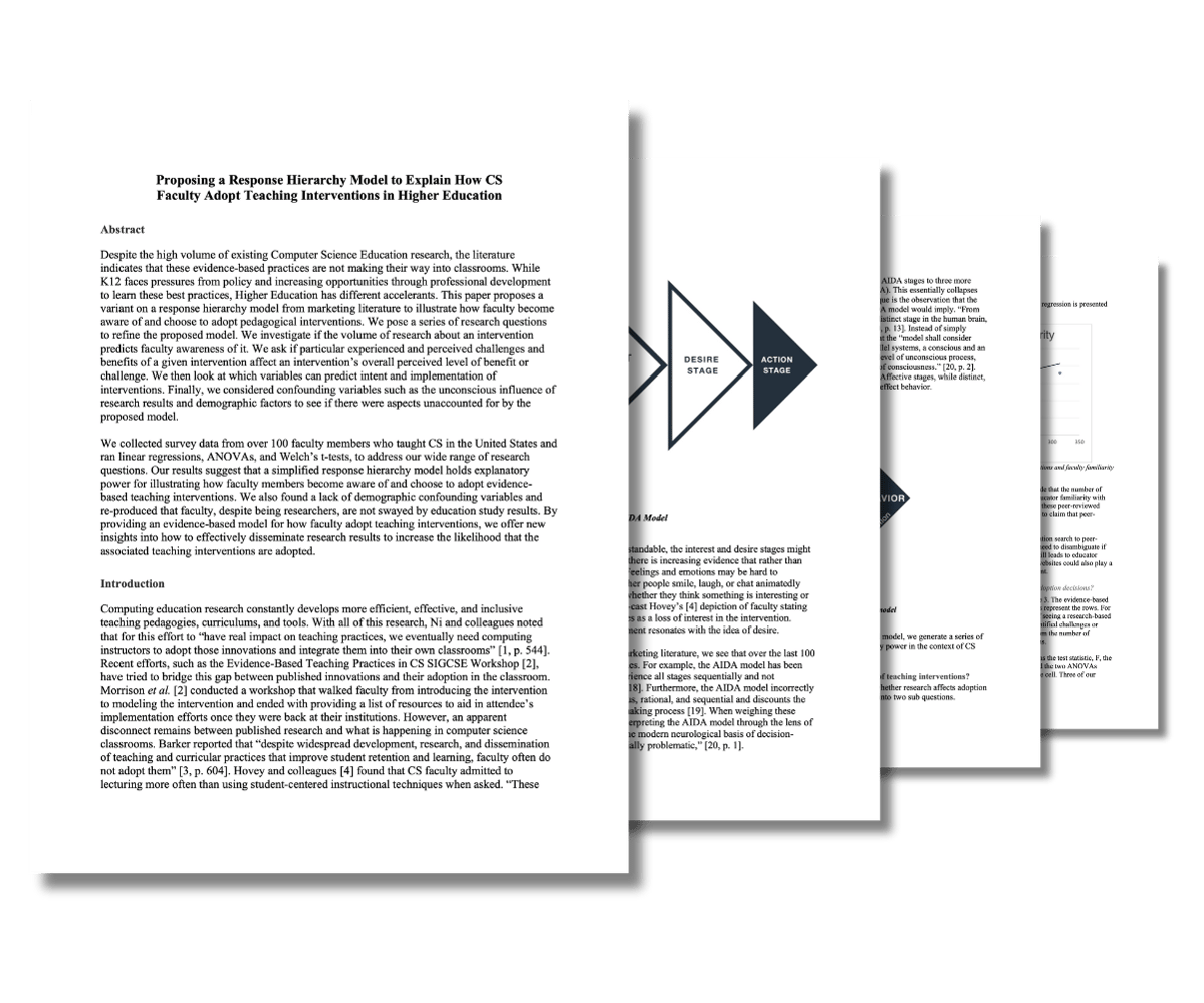 Proposing a Response Hierarchy Model | Codio Research