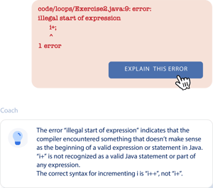 Actionable Feedback on Errors